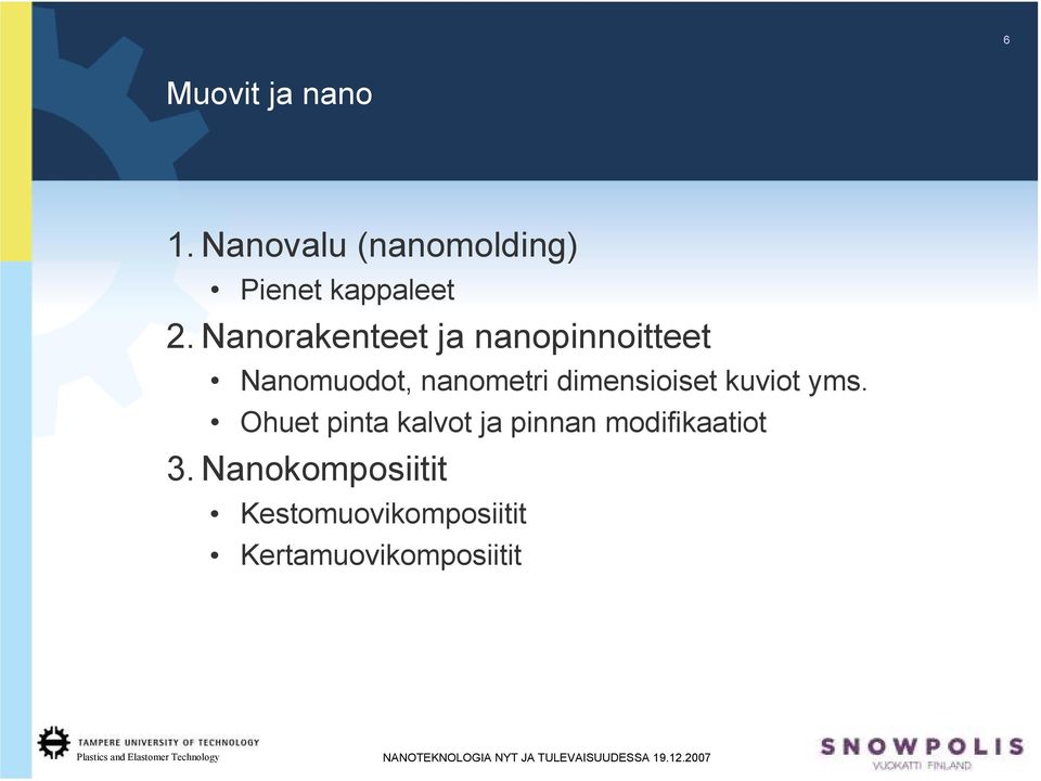 dimensioiset kuviot yms.
