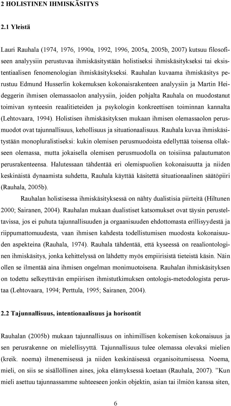 fenomenologian ihmiskäsitykseksi.