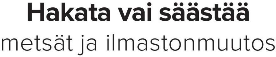 metsät ja