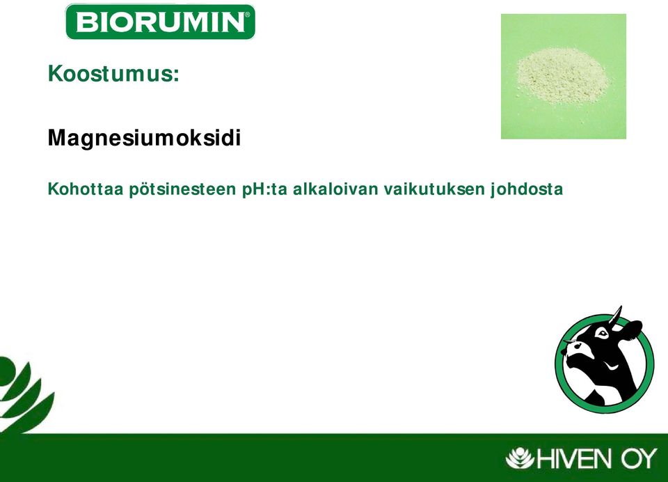 Kohottaa pötsinesteen