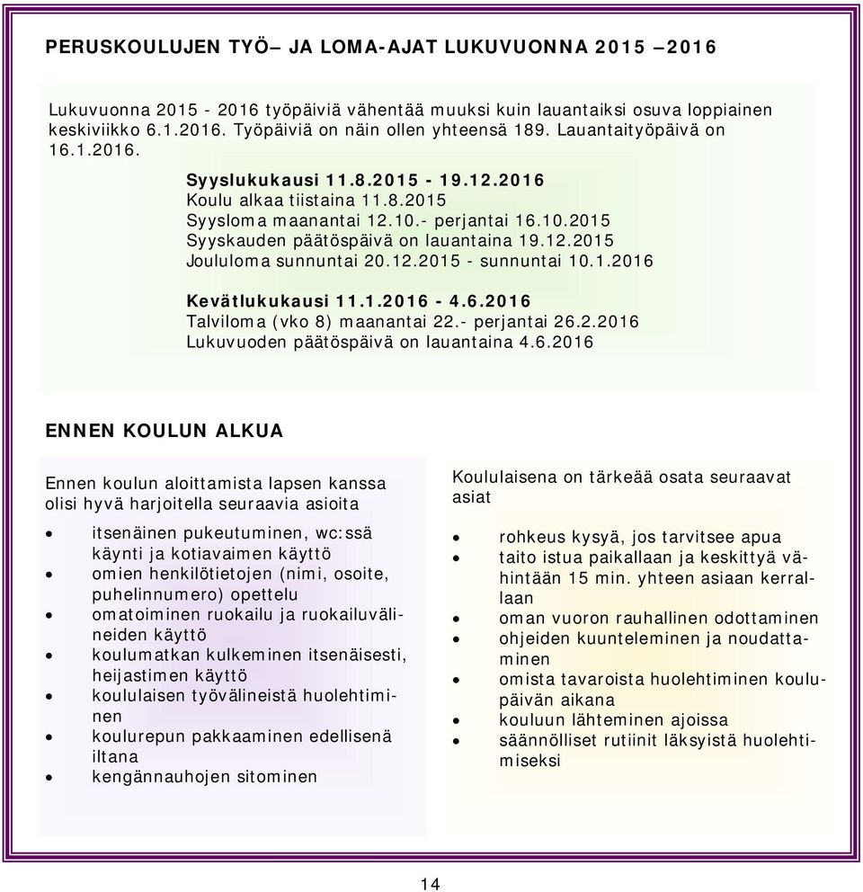 12.2015 - sunnuntai 10.1.2016 