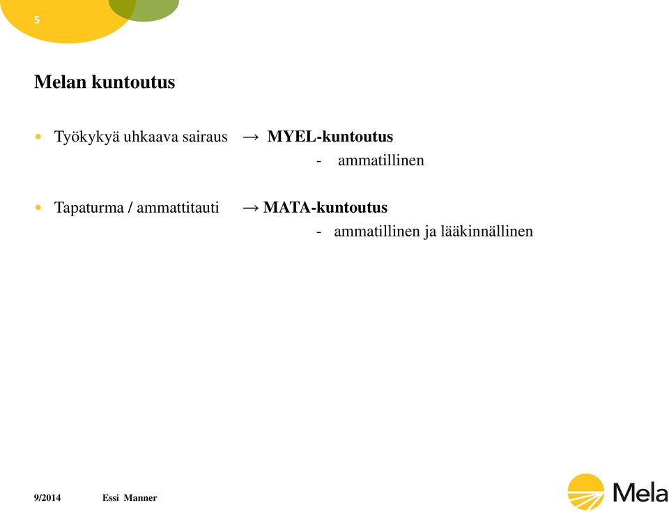 ammatillinen Tapaturma /