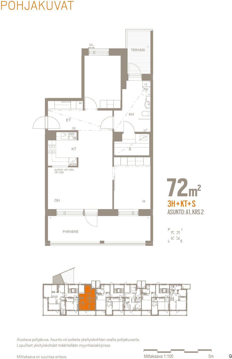 1050, YR 1350 72m 2 3 + + S AsunTO:
