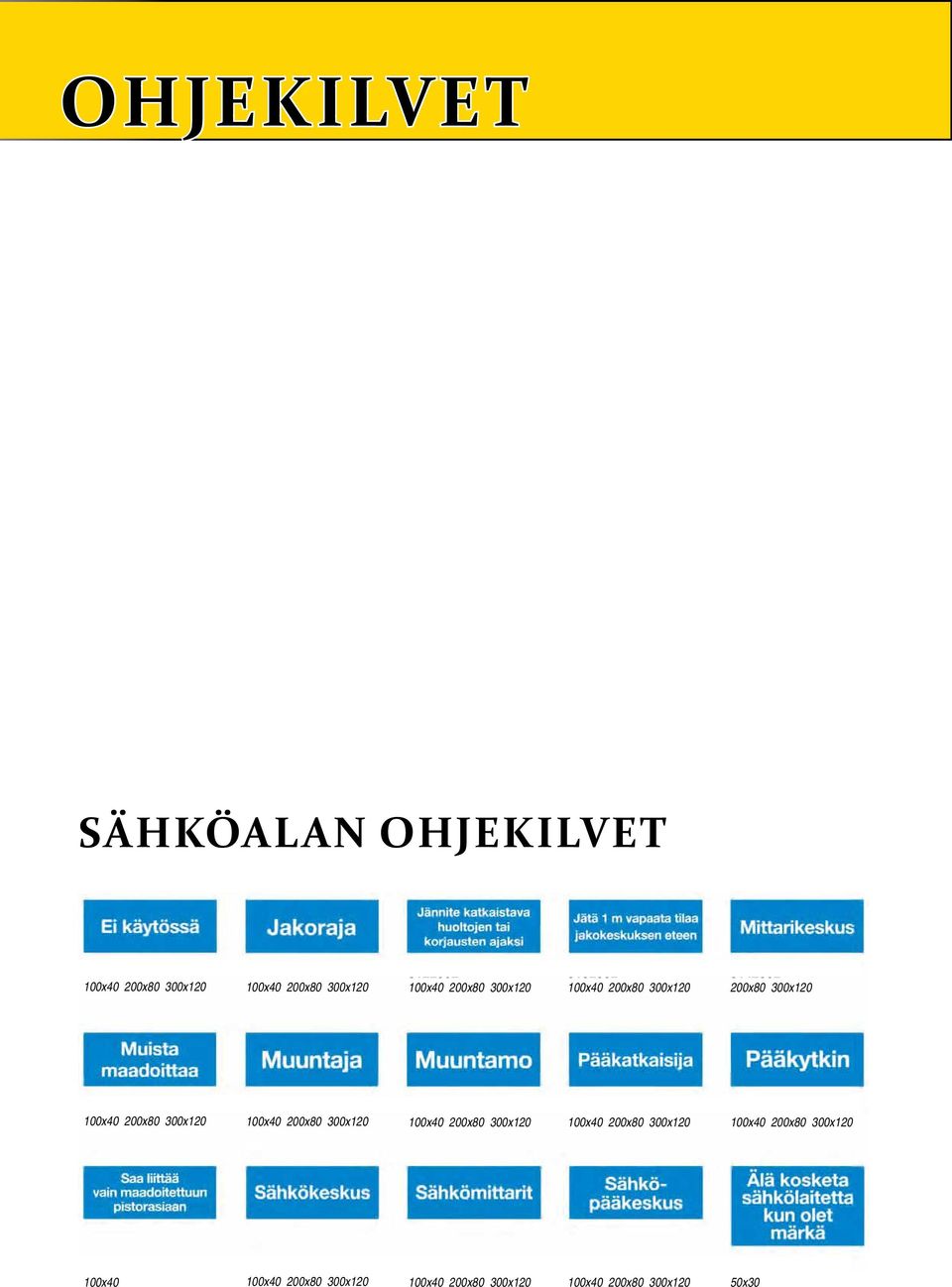 3092002 sähköalan SÄHKÖALAN OHJE ohjekilvet 3102002 3112002 3122002 3132002 3142002