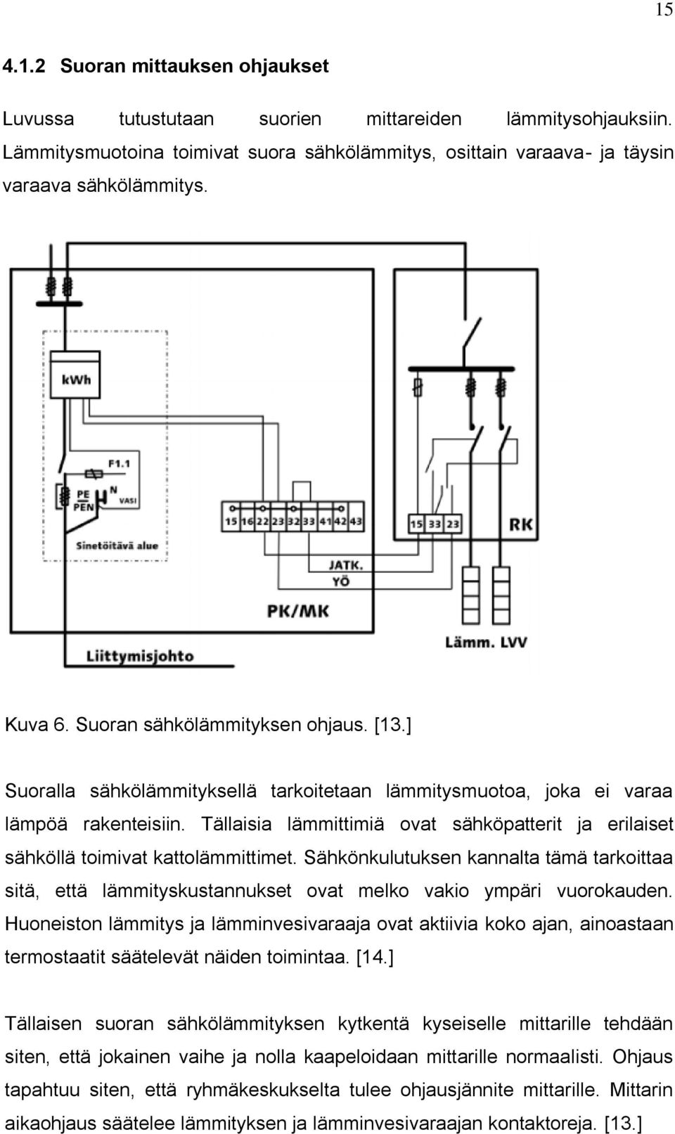 Tällaisia lämmittimiä ovat sähköpatterit ja erilaiset sähköllä toimivat kattolämmittimet. Sähkönkulutuksen kannalta tämä tarkoittaa sitä, että lämmityskustannukset ovat melko vakio ympäri vuorokauden.