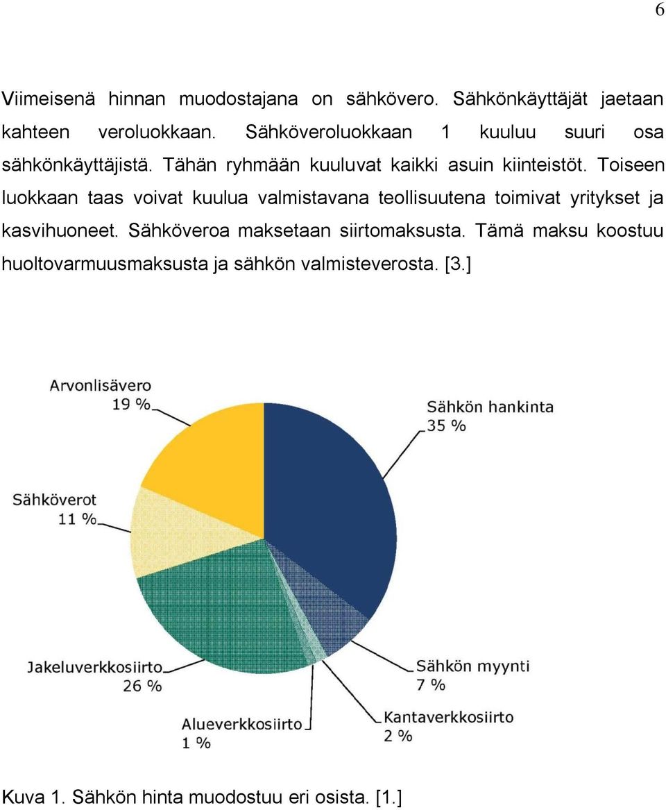 Toiseen luokkaan taas voivat kuulua valmistavana teollisuutena toimivat yritykset ja kasvihuoneet.