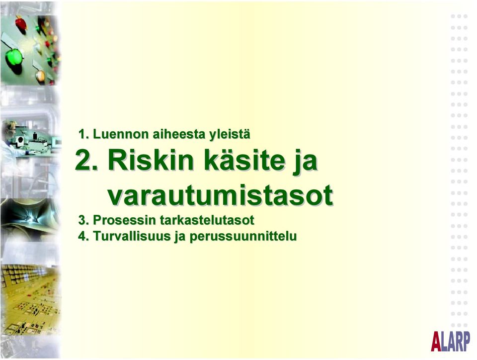 varautumistasot 3.