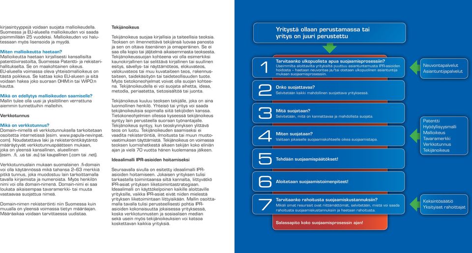 EU-alueella voimassa oleva yhteisömallioikeus on tästä poikkeus. Se kattaa koko EU-alueen ja sitä voidaan hakea joko suoraan OHIM:in tai WIPO:n kautta. Mikä on edellytys mallioikeuden saamiselle?