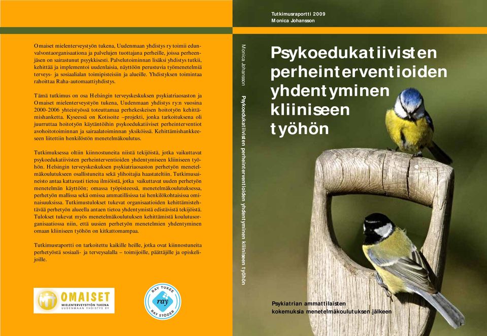 Yhdistyksen toimintaa rahoittaa Raha-automaattiyhdistys.