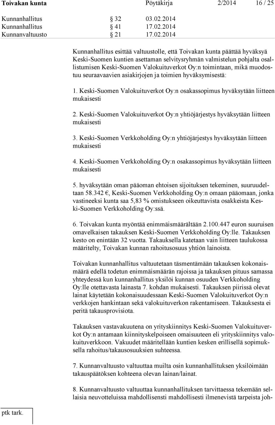 2014 Kunnanvaltuusto 21 17.02.