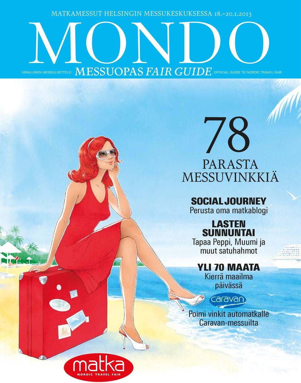 2013 virallinen messuluettelo messuopas fair guide official Guide to Nordic Travel