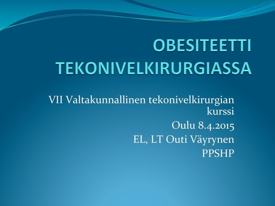 kurssi Oulu 8.4.