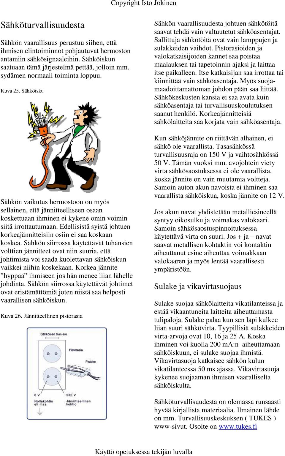 Sähkövaraus. Hankaussähkö. Copyright Isto Jokinen - PDF Ilmainen lataus