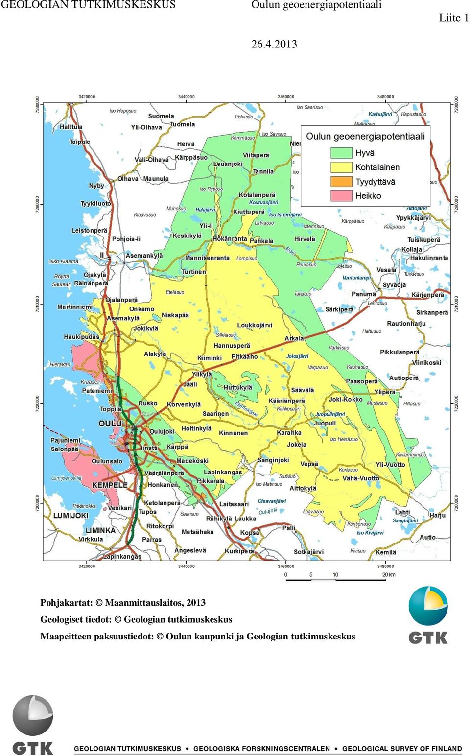 Geologiset tiedot: Geologian tutkimuskeskus