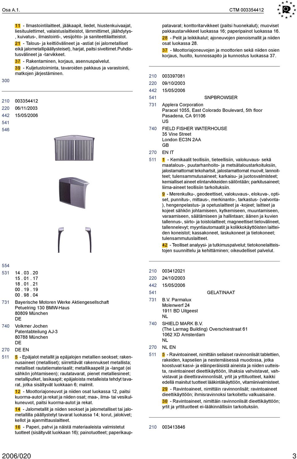 saniteettilaitteistot. 21 - Talous- ja keittiövälineet ja -astiat (ei jalometalliset eikä jalometallipäällysteiset), harjat, paitsi siveltimet.puhdistusvälineet ja -tarvikkeet.