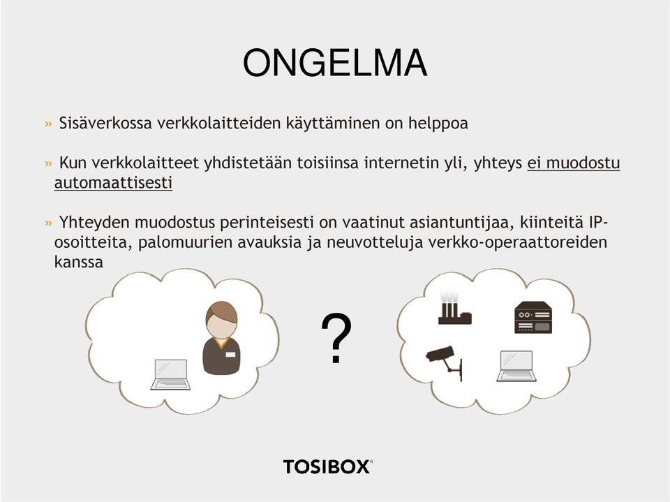 automaattisesti» Yhteyden muodostus perinteisesti on vaatinut asiantuntijaa,