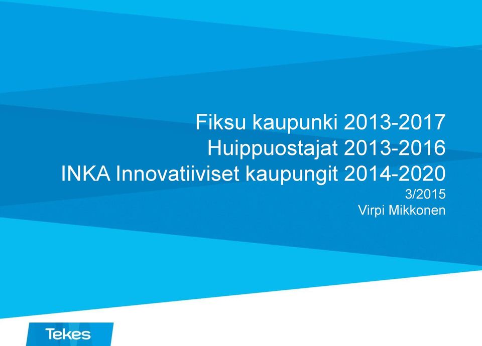 INKA Innovatiiviset