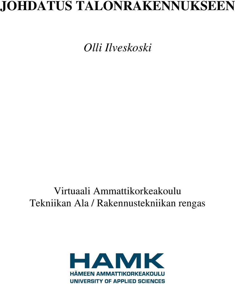 Ammattikorkeakoulu