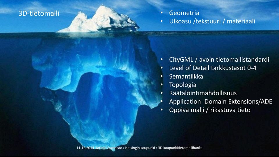 tarkkustasot 0-4 Semantiikka Topologia