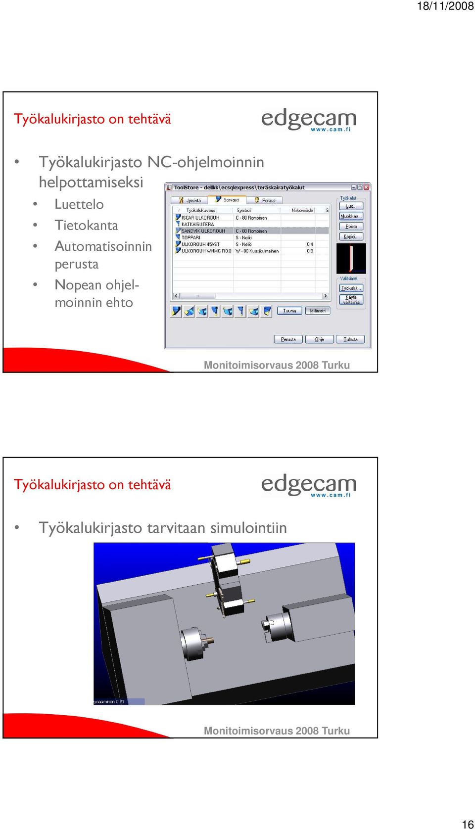 Automatisoinnin perusta Nopean ohjelmoinnin ehto 