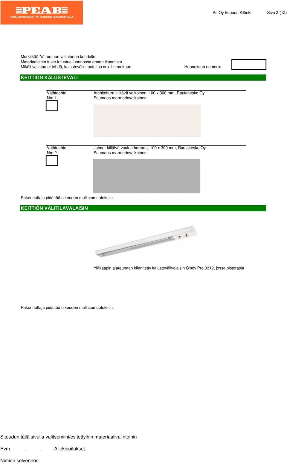 marmorinvalkoinen Jalmar kiiltävä vaalea harmaa, 100 x 300 mm, Rautakesko Oy Saumaus