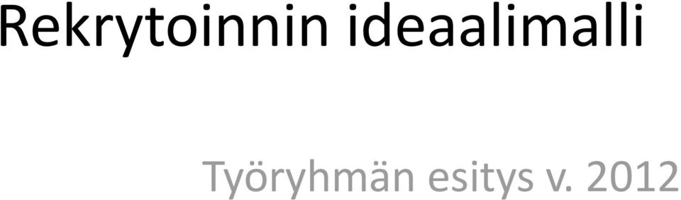 Työryhmän