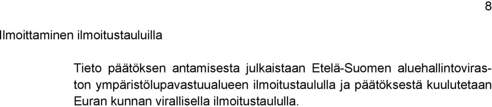 aluehallintoviraston ympäristölupavastuualueen