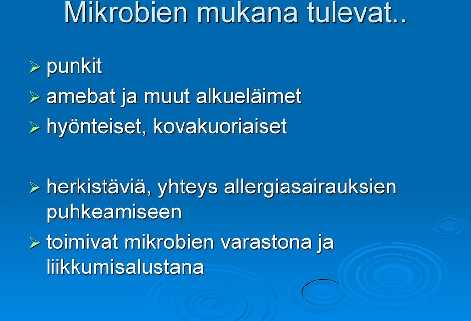 kovakuoriaiset herkistäviä, yhteys