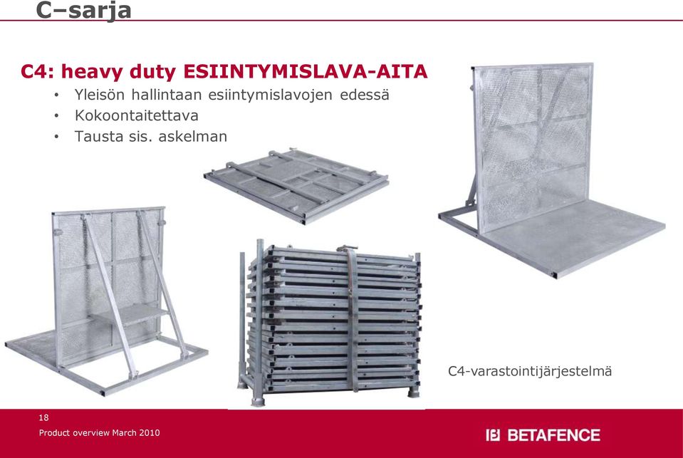 esiintymislavojen edessä