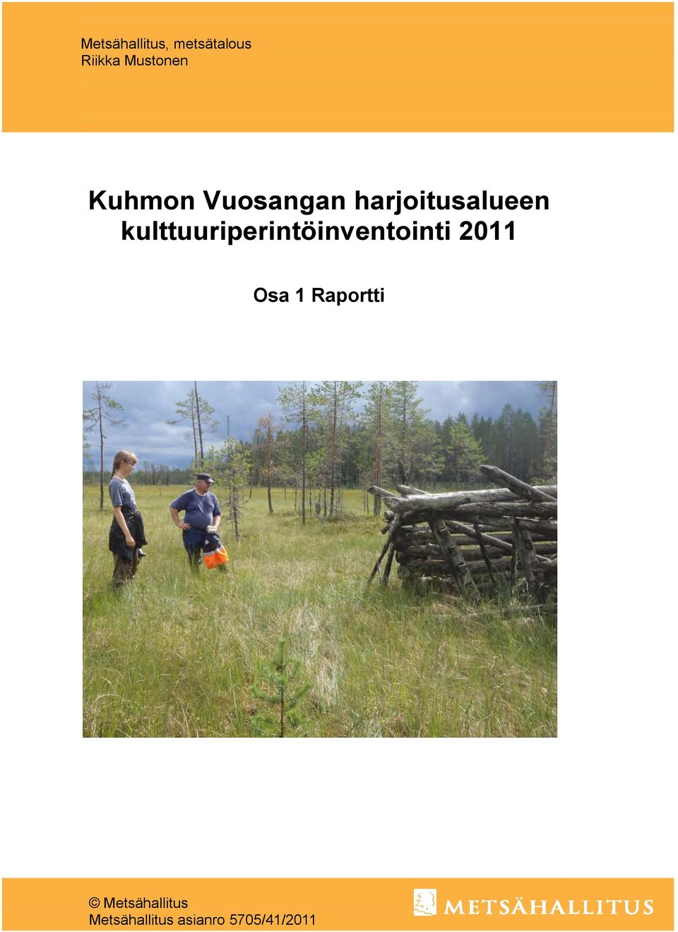 kulttuuriperintöinventointi 2011 Osa 1