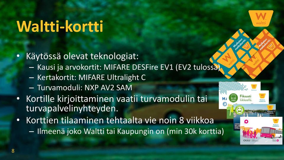 kirjoittaminen vaatii turvamodulin tai turvapalvelinyhteyden.