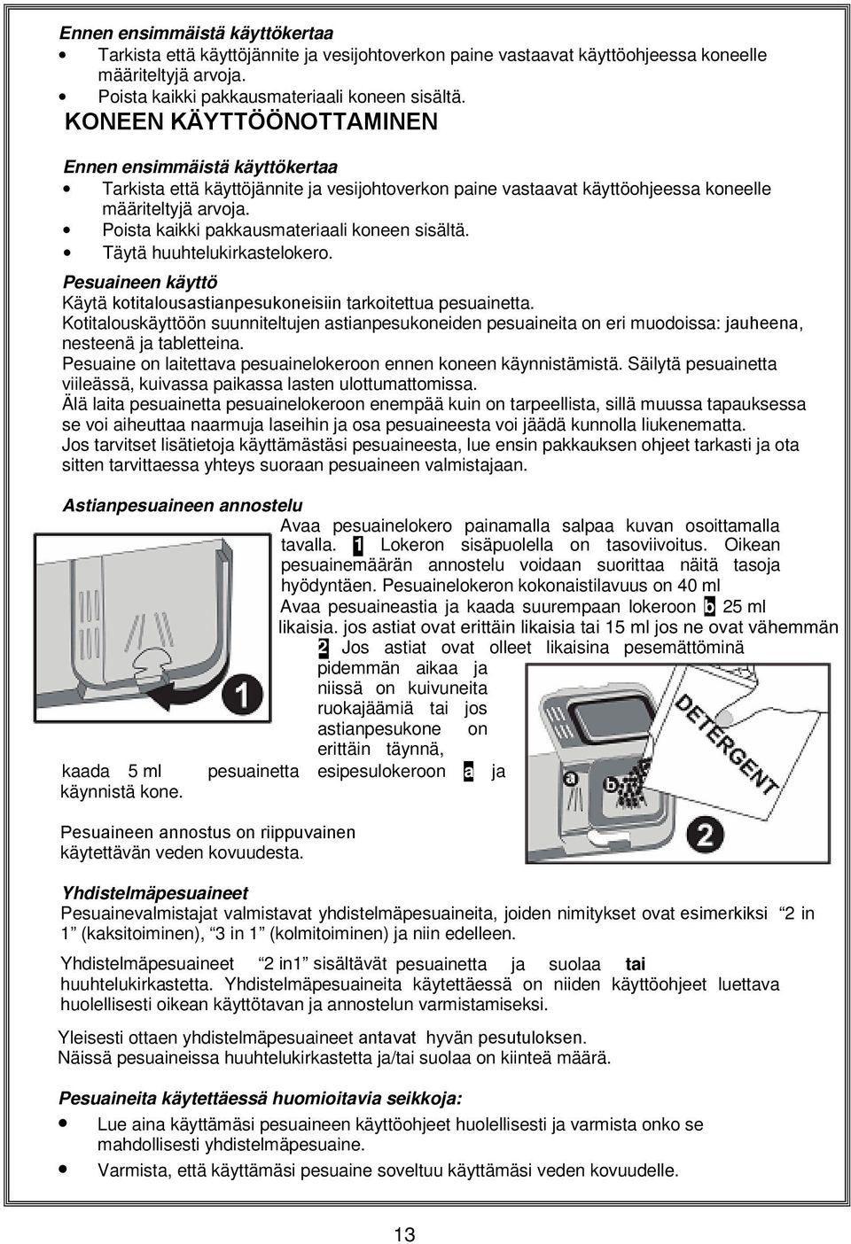 Astianpesukone. Käyttöohje DW PDF Ilmainen lataus