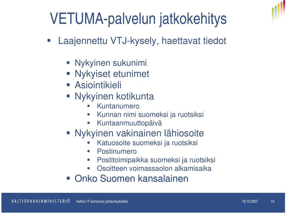 vakinainen lähiosoite Katuosoite suomeksi ja ruotsiksi Postinumero Postitoimipaikka suomeksi ja ruotsiksi