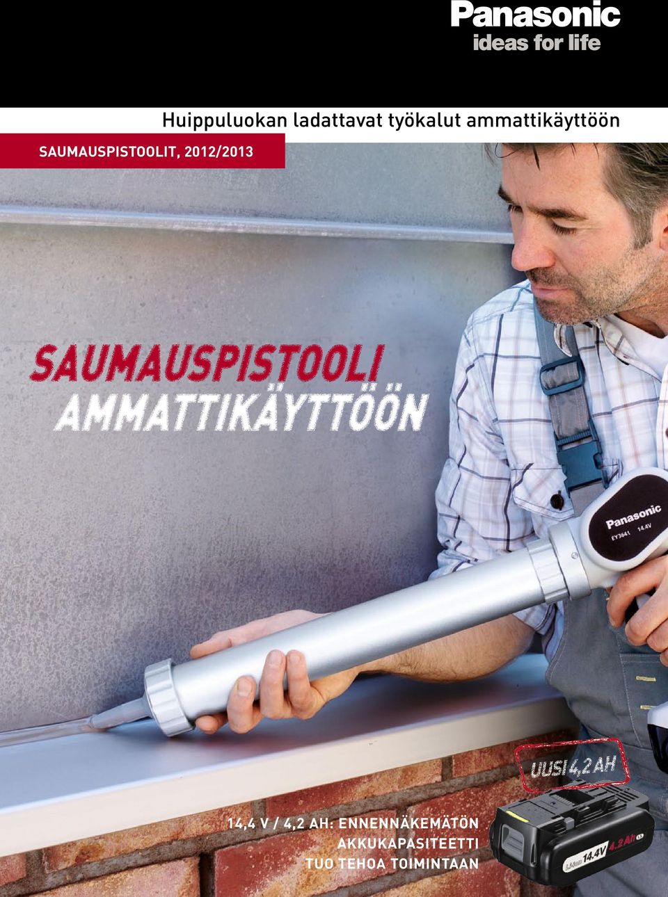 SAUMAUSPISTOOLI AMMATTIKÄYTTÖÖN UUSI 4,2 Ah