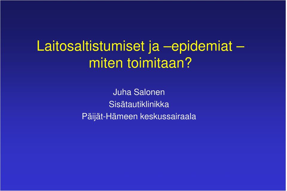 Juha Salonen