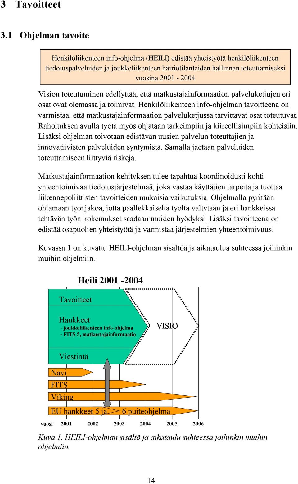 Vision toteutuminen edellyttää, että matkustajainformaation palveluketjujen eri osat ovat olemassa ja toimivat.