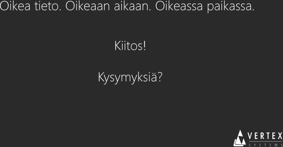 Oikeassa