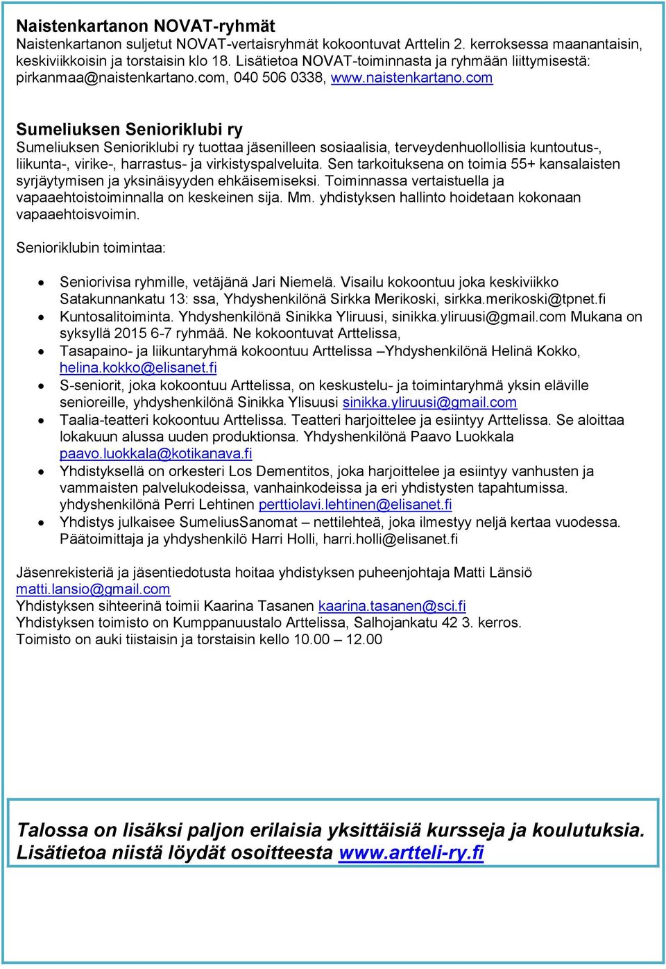 com, 040 506 0338, www.naistenkartano.