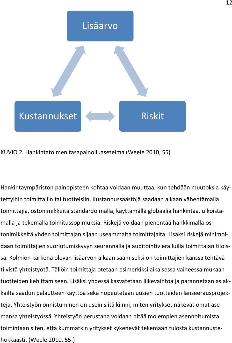 Kustannussäästöjä saadaan aikaan vähentämällä toimittajia, ostonimikkeitä standardoimalla, käyttämällä globaalia hankintaa, ulkoistamalla ja tekemällä toimitussopimuksia.