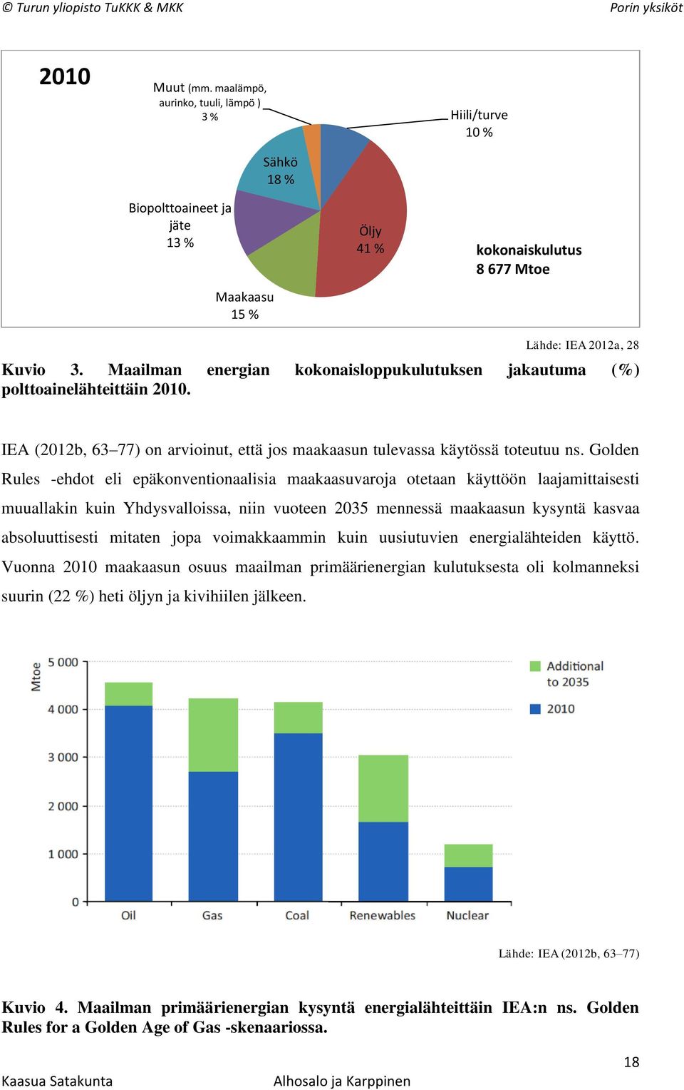 Golden Rules -ehdot eli epäkonventionaalisia maakaasuvaroja otetaan käyttöön laajamittaisesti muuallakin kuin Yhdysvalloissa, niin vuoteen 2035 mennessä maakaasun kysyntä kasvaa absoluuttisesti
