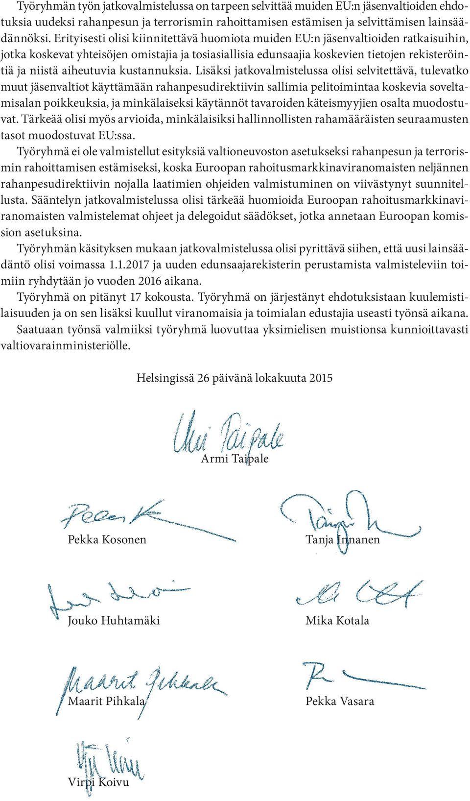 aiheutuvia kustannuksia.
