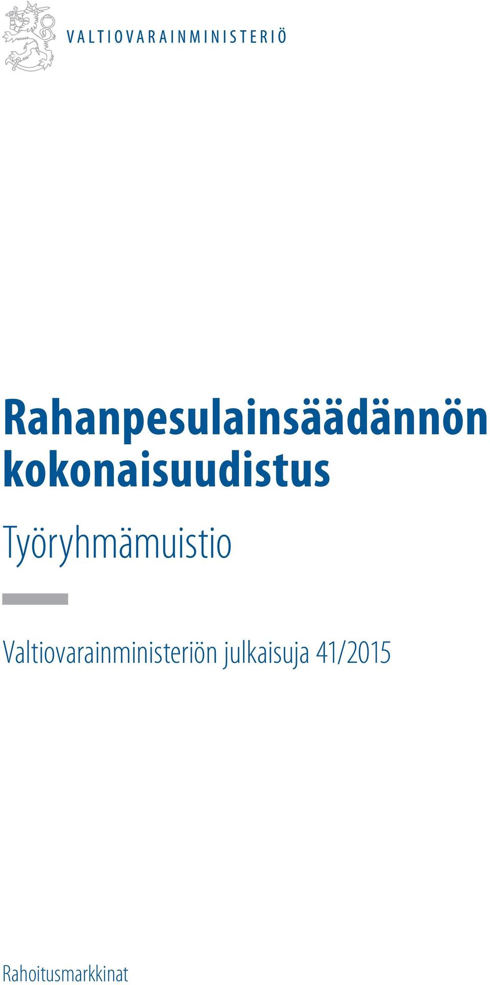 Työryhmämuistio