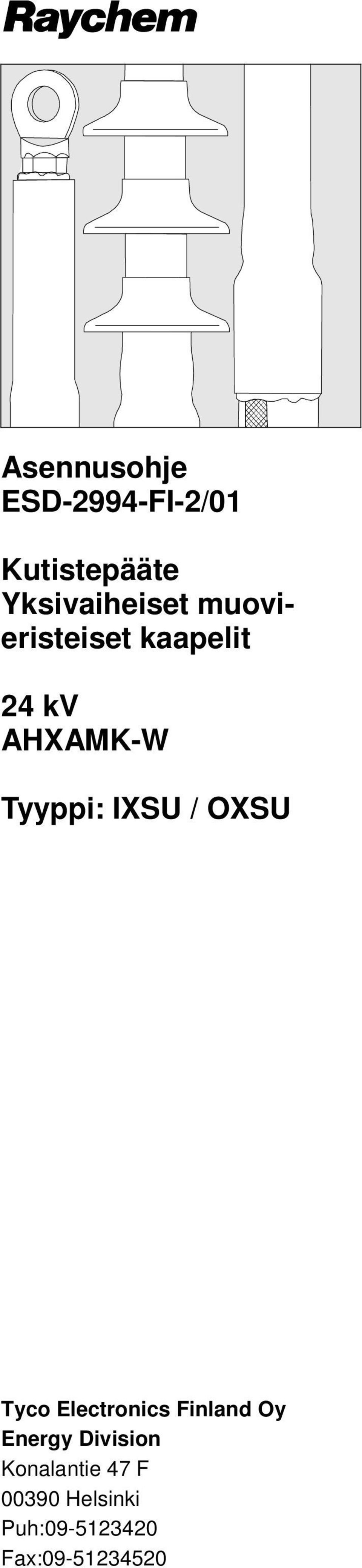 OXSU Tyco Electronics Finland Oy Energy Division