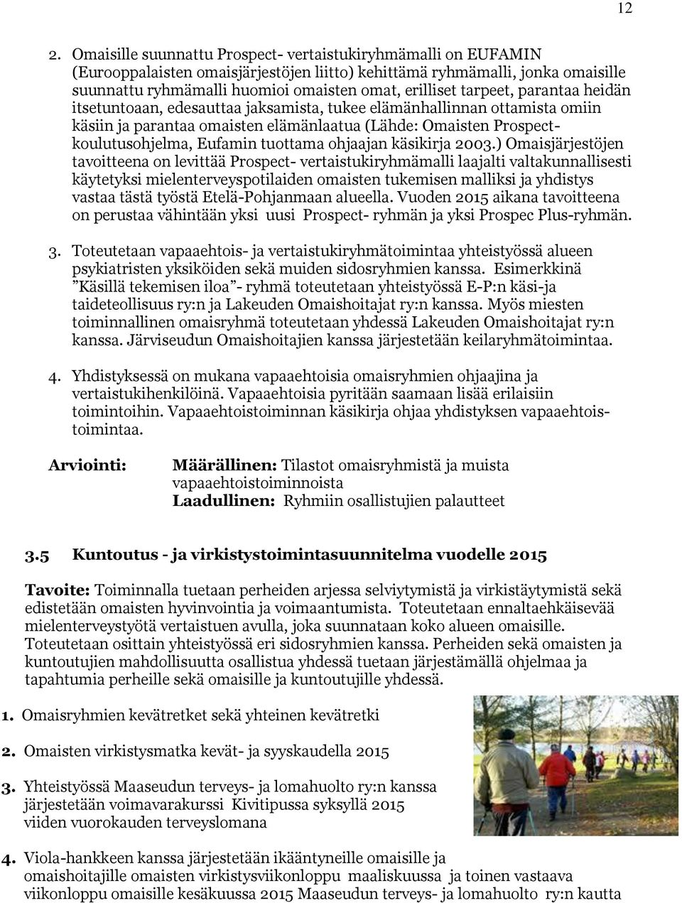 Eufamin tuottama ohjaajan käsikirja 2003.
