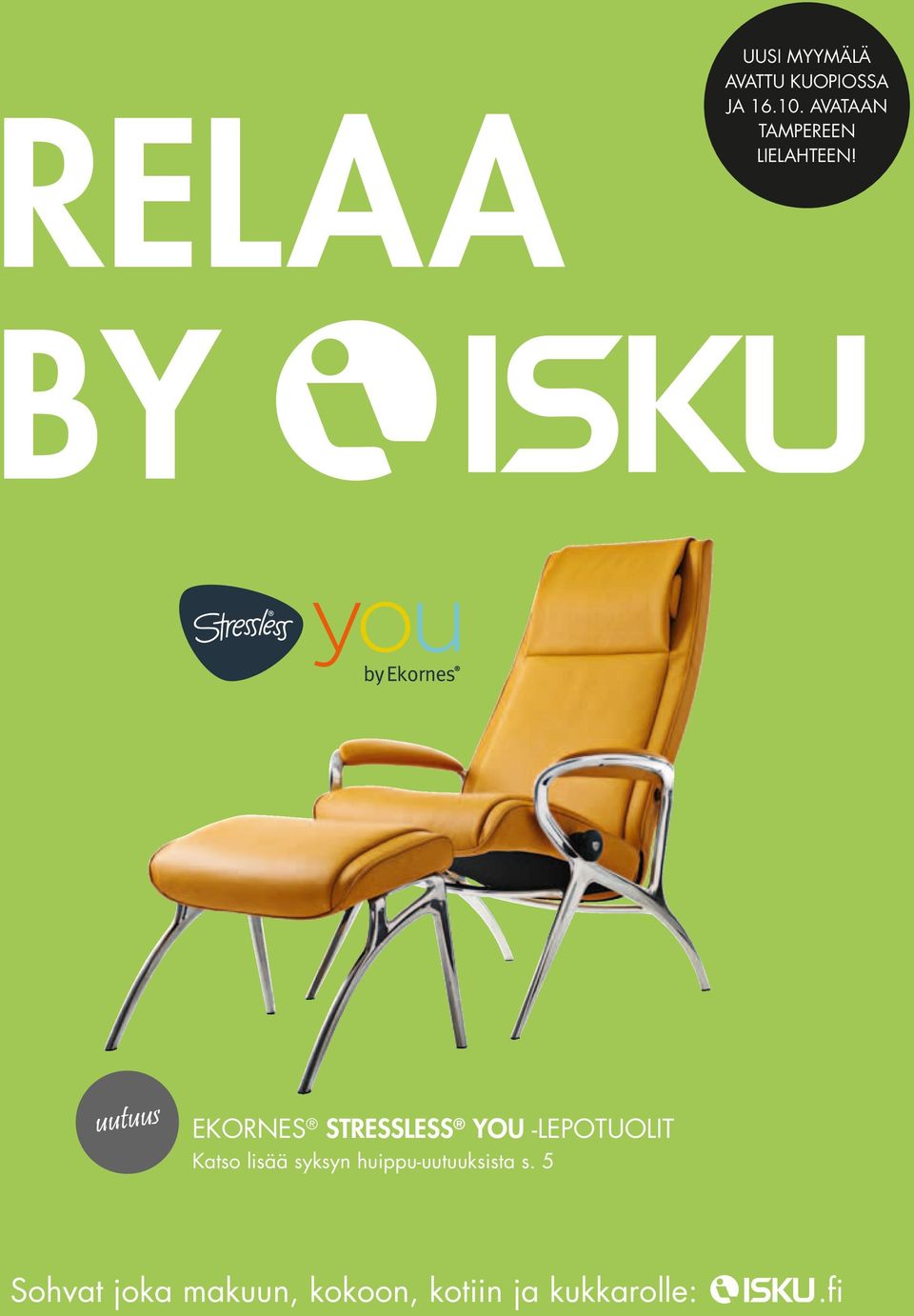 By ekornes stressless you -lepotuolit Katso lisää syksyn