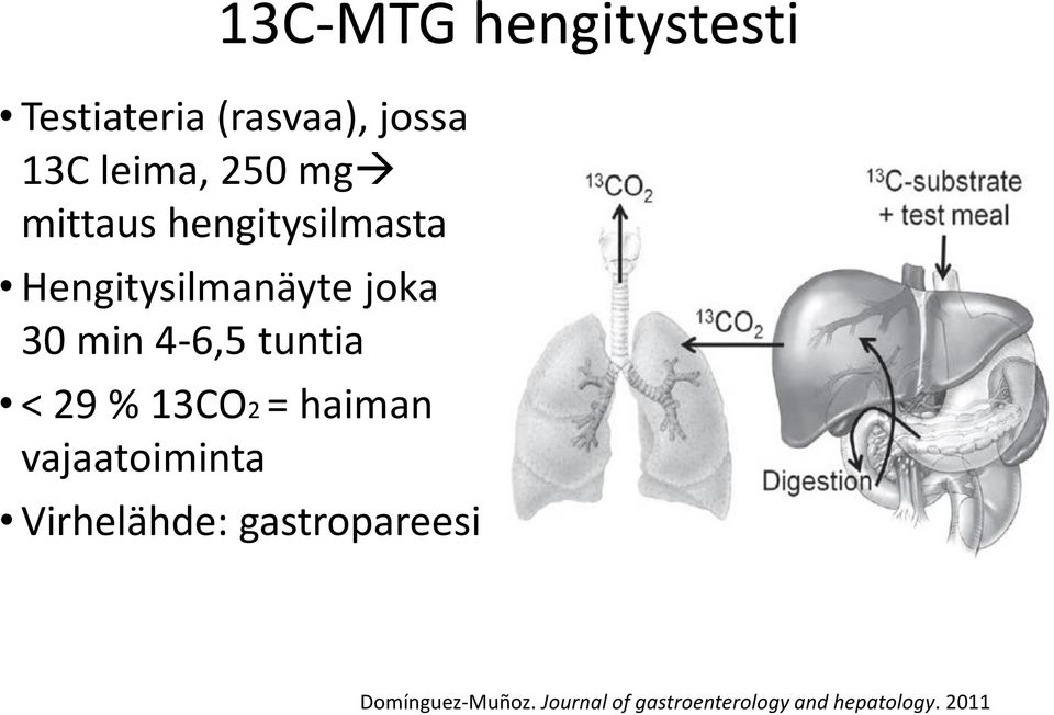 tuntia < 29 % 13CO2 = haiman vajaatoiminta Virhelähde: