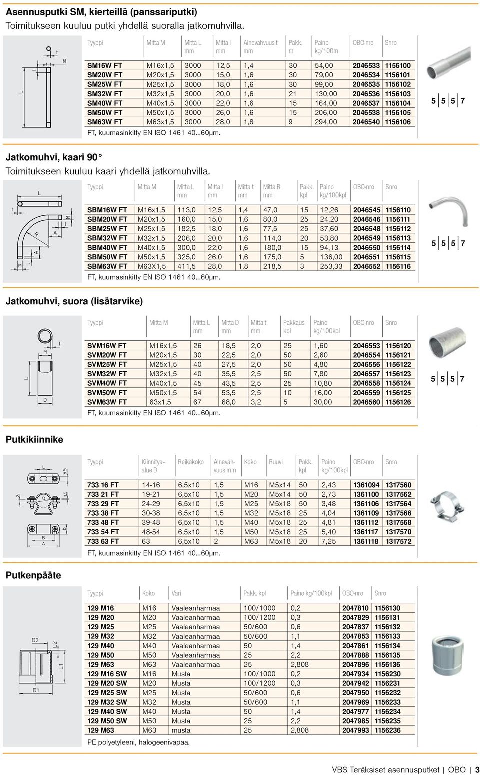 2046535 1156102 SM32W FT M32x1,5 3000 20,0 1,6 21 130,00 2046536 1156103 SM40W FT M40x1,5 3000 22,0 1,6 15 164,00 2046537 1156104 SM50W FT M50x1,5 3000 26,0 1,6 15 206,00 2046538 1156105 SM63W FT