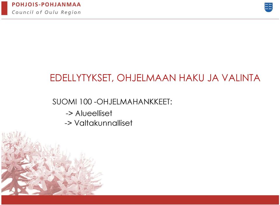 -OHJELMAHANKKEET: ->