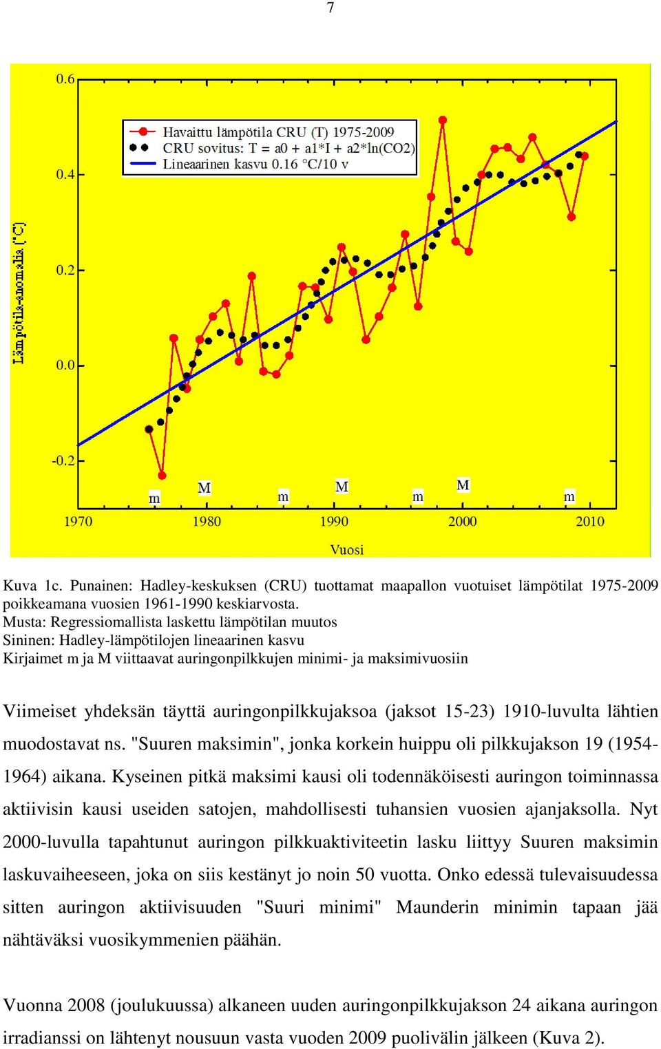 auringonpilkkujaksoa (jaksot 15-23) 1910-luvulta lähtien muodostavat ns. "Suuren maksimin", jonka korkein huippu oli pilkkujakson 19 (1954-1964) aikana.