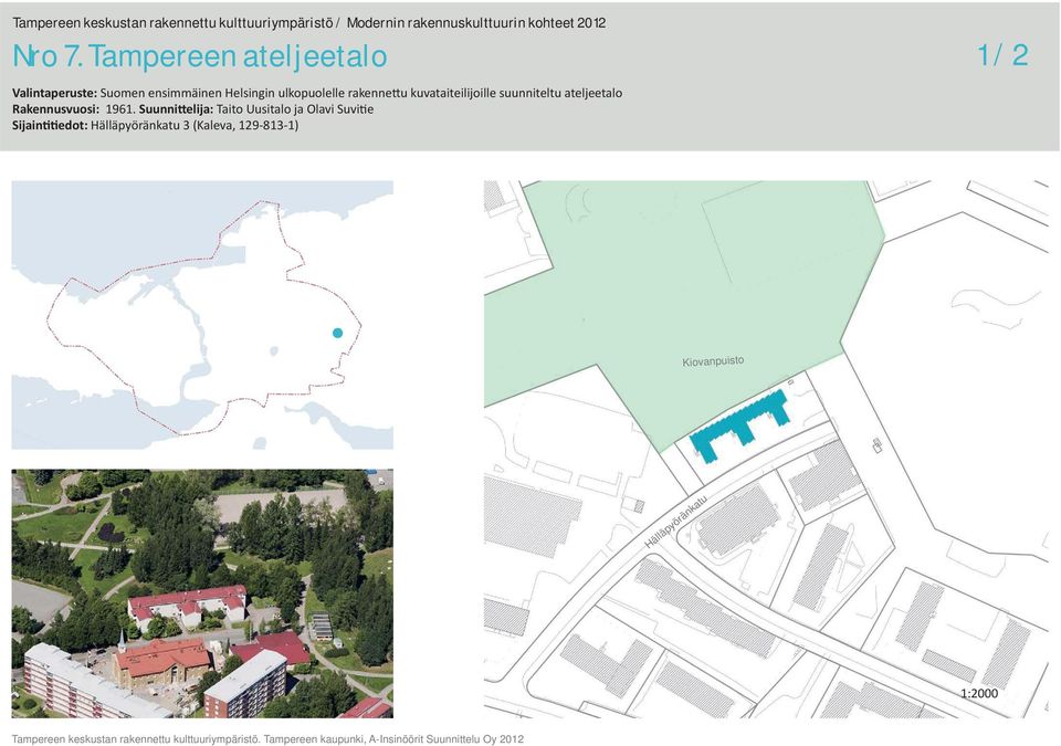ulkopuolelle rakenne u kuvataiteilijoille suunniteltu ateljeetalo